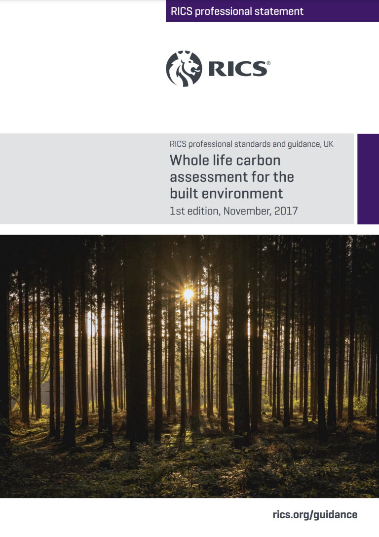 RICS Whole Life Carbon Assessment