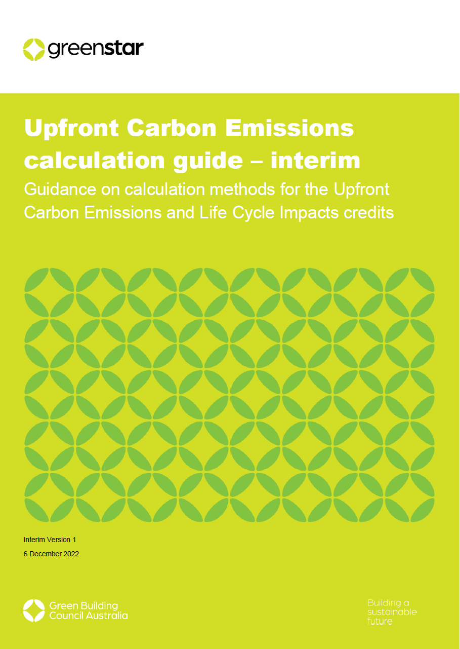 Green Star Emissions Calculation Guide